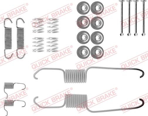 Kawe 105-0685 - Kit d'accessoires, mâchoire de frein cwaw.fr