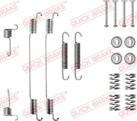 Kawe 105-0682 - Kit d'accessoires, mâchoire de frein cwaw.fr