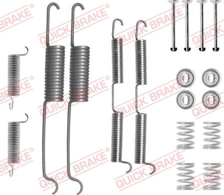 Kawe 105-0687 - Kit d'accessoires, mâchoire de frein cwaw.fr