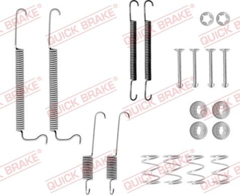 Kawe 105-0628 - Kit d'accessoires, mâchoire de frein cwaw.fr