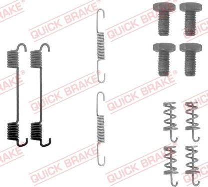 Kawe 105-0622 - Kit d'accessoires, mâchoires de frein de stationnement cwaw.fr