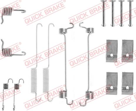 Kawe 105-0677 - Kit d'accessoires, mâchoire de frein cwaw.fr