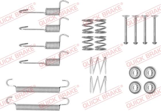 Kawe 105-0008 - Kit d'accessoires, mâchoires de frein de stationnement cwaw.fr