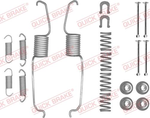 Kawe 105-0853 - Kit d'accessoires, mâchoire de frein cwaw.fr