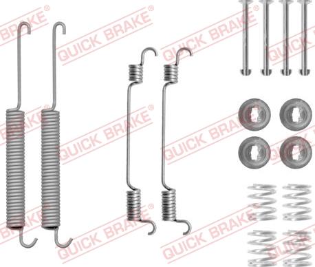 Kawe 105-0806 - Kit d'accessoires, mâchoire de frein cwaw.fr