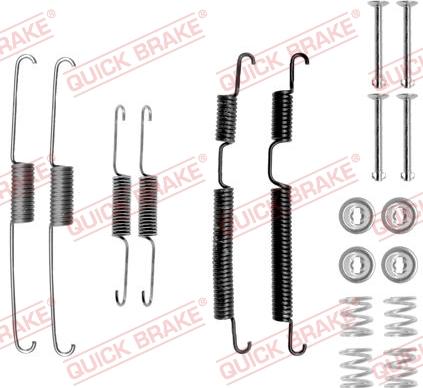 Kawe 105-0813 - Kit d'accessoires, mâchoire de frein cwaw.fr