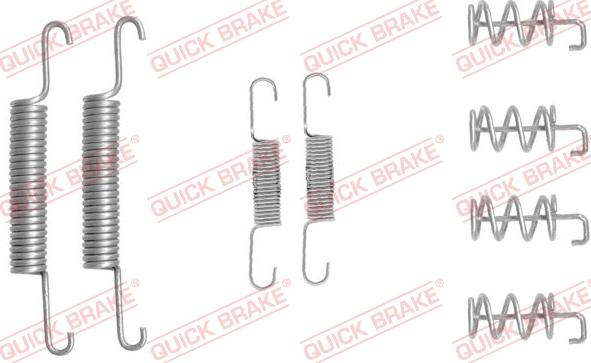 Kawe 105-0831 - Kit d'accessoires, mâchoires de frein de stationnement cwaw.fr