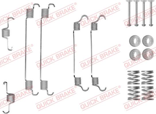 Kawe 105-0820 - Kit d'accessoires, mâchoire de frein cwaw.fr