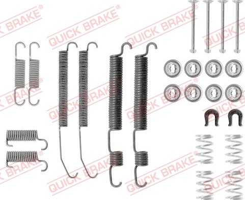 Kawe 105-0762 - Kit d'accessoires, mâchoire de frein cwaw.fr