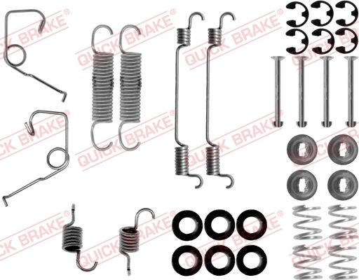 Kawe 105-0705 - Kit d'accessoires, mâchoire de frein cwaw.fr