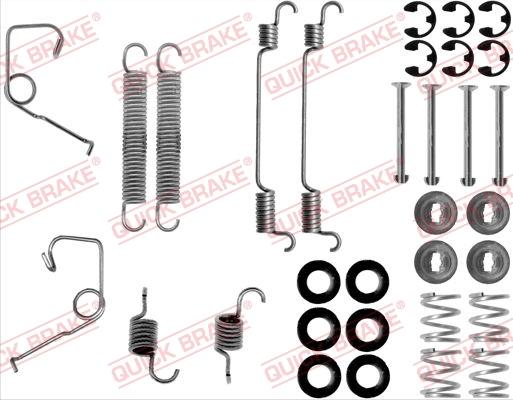 Kawe 105-0706 - Kit d'accessoires, mâchoire de frein cwaw.fr