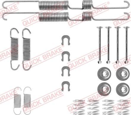 Kawe 105-0738 - Kit d'accessoires, mâchoire de frein cwaw.fr