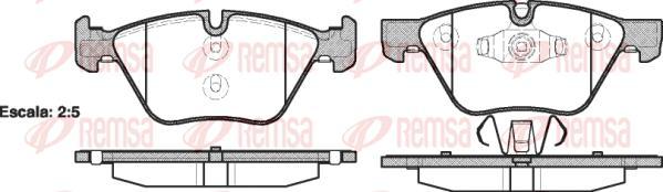 Kawe 1052 10 - Kit de plaquettes de frein, frein à disque cwaw.fr