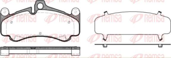 Kawe 1066 30 - Kit de plaquettes de frein, frein à disque cwaw.fr