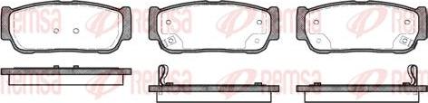 Kawe 1063 02 - Kit de plaquettes de frein, frein à disque cwaw.fr