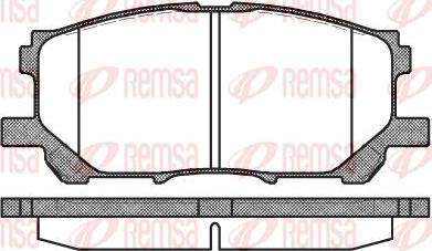 Kawe 1039 00 - Kit de plaquettes de frein, frein à disque cwaw.fr