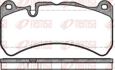 Kawe 1192 00 - Kit de plaquettes de frein, frein à disque cwaw.fr