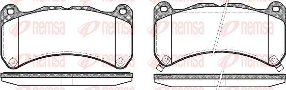 Kawe 1192 12 - Kit de plaquettes de frein, frein à disque cwaw.fr