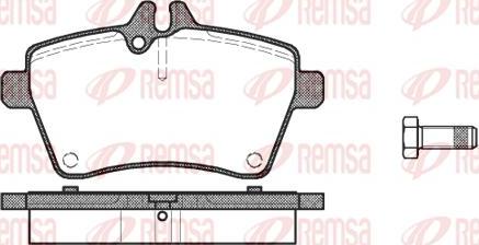 Kawe 1144 00 - Kit de plaquettes de frein, frein à disque cwaw.fr