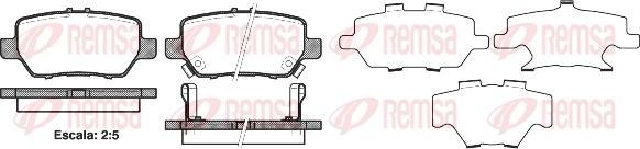 Kawe 1168 02 - Kit de plaquettes de frein, frein à disque cwaw.fr