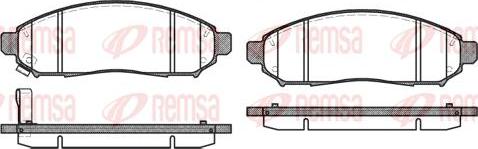 Kawe 1162 01 - Kit de plaquettes de frein, frein à disque cwaw.fr