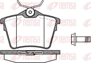 Kawe 1103 00 - Kit de plaquettes de frein, frein à disque cwaw.fr