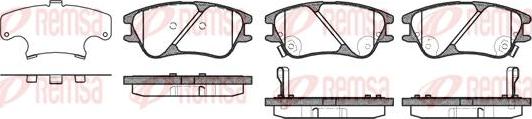 Kawe 1139 02 - Kit de plaquettes de frein, frein à disque cwaw.fr