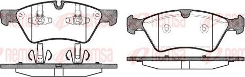 Kawe 1179 00 - Kit de plaquettes de frein, frein à disque cwaw.fr