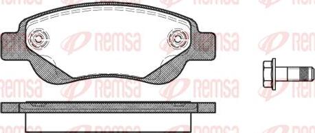 Kawe 1177 00 - Kit de plaquettes de frein, frein à disque cwaw.fr