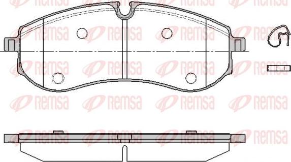 Kawe 1856 00 - Kit de plaquettes de frein, frein à disque cwaw.fr