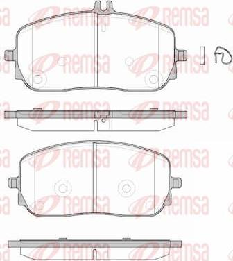 Kawe 1826 00 - Kit de plaquettes de frein, frein à disque cwaw.fr