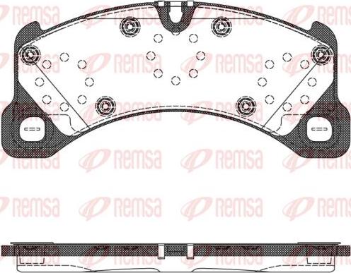 Kawe 1345 50 - Kit de plaquettes de frein, frein à disque cwaw.fr