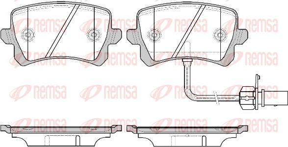 Kawe 1342 01 - Kit de plaquettes de frein, frein à disque cwaw.fr