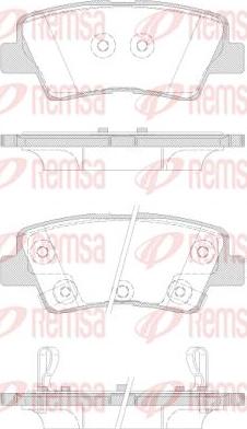 Kawe 1362 42 - Kit de plaquettes de frein, frein à disque cwaw.fr