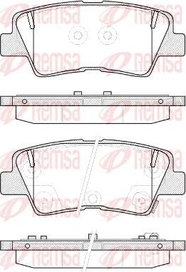 Kawe 1362 52 - Kit de plaquettes de frein, frein à disque cwaw.fr