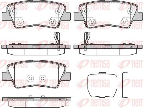 Kawe 1362 30 - Kit de plaquettes de frein, frein à disque cwaw.fr