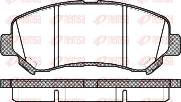 Kawe 1318 00 - Kit de plaquettes de frein, frein à disque cwaw.fr