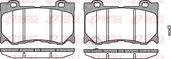 Kawe 1372 01 - Kit de plaquettes de frein, frein à disque cwaw.fr