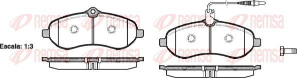 Kawe 1292 01 - Kit de plaquettes de frein, frein à disque cwaw.fr