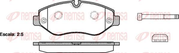 Kawe 1245 00 - Kit de plaquettes de frein, frein à disque cwaw.fr