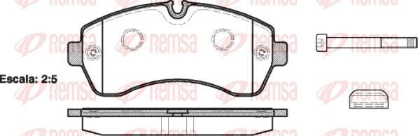 Kawe 1243 00 - Kit de plaquettes de frein, frein à disque cwaw.fr