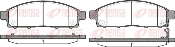 Kawe 1242 00 - Kit de plaquettes de frein, frein à disque cwaw.fr