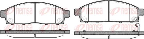 Kawe 1242 01 - Kit de plaquettes de frein, frein à disque cwaw.fr