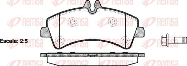 Kawe 1247 00 - Kit de plaquettes de frein, frein à disque cwaw.fr