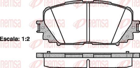 Kawe 1258 00 - Kit de plaquettes de frein, frein à disque cwaw.fr