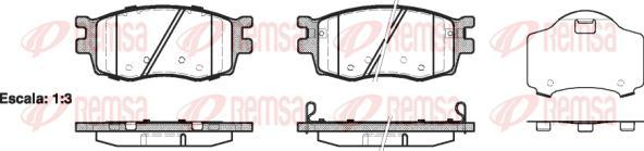 Kawe 1208 02 - Kit de plaquettes de frein, frein à disque cwaw.fr