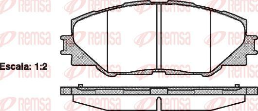 Kawe 1234 00 - Kit de plaquettes de frein, frein à disque cwaw.fr