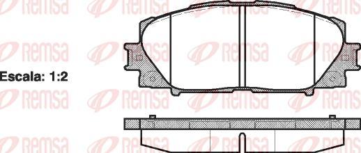 Kawe 1224 00 - Kit de plaquettes de frein, frein à disque cwaw.fr