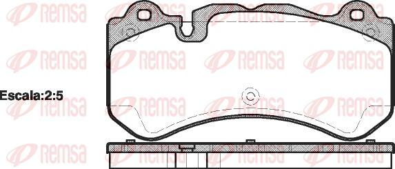 Kawe 1279 00 - Kit de plaquettes de frein, frein à disque cwaw.fr