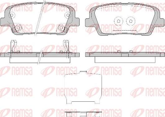 Kawe 1274 42 - Kit de plaquettes de frein, frein à disque cwaw.fr